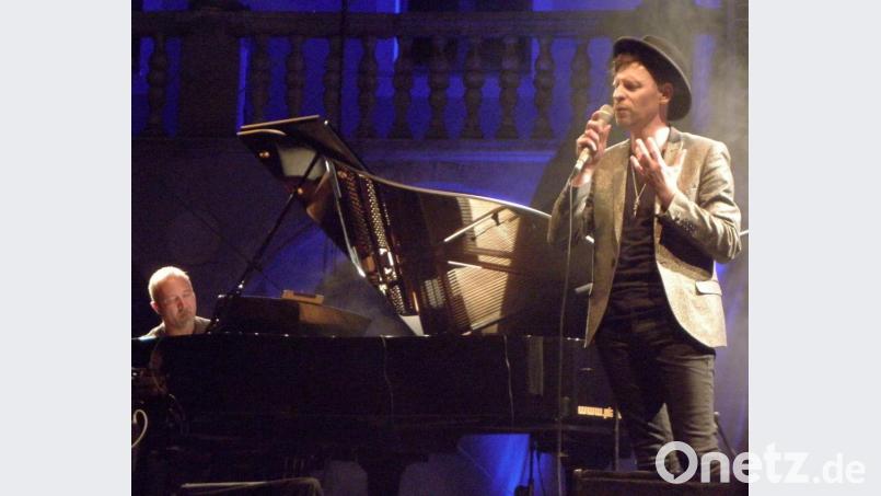 Ein Sänger, ein Pianist: Engelstaedter und Meyer ergänzen sich hervorragend. Bild: Wilhelm Amann