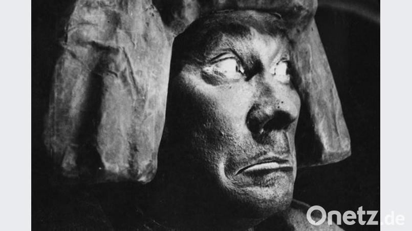 Porträt-Szene aus dem Stummfilm-Klassiker „Der Golem“. Bild: Murnau-Stiftung