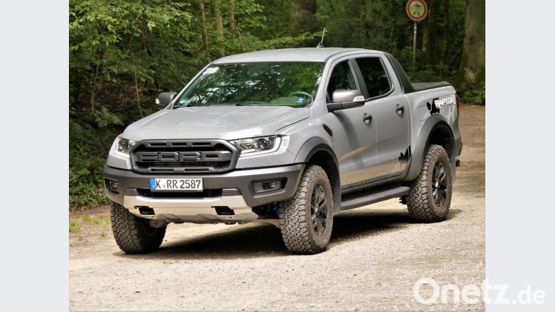 Macho mit sanftem Gemüt: der Ford Ranger Raptor. Bild: bz