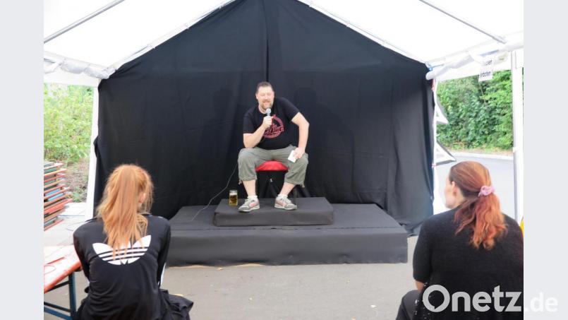 Micha Herold in voller Aktion. Bild: jzk