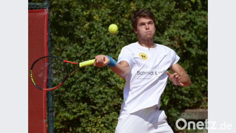 Peter Heller gewann das Spitzeneinzel und zusammen mit Albert Wagner auch das Doppel. Bild: ref