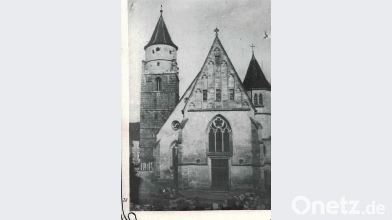 Die Stadtpfarrkirche nach dem Umbau. Repro: exb