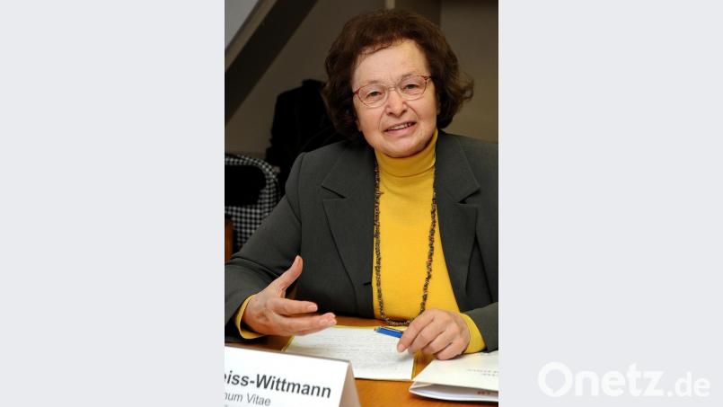 Maria Geiss-Wittmann aus Amberg. Bild: Stephan Huber