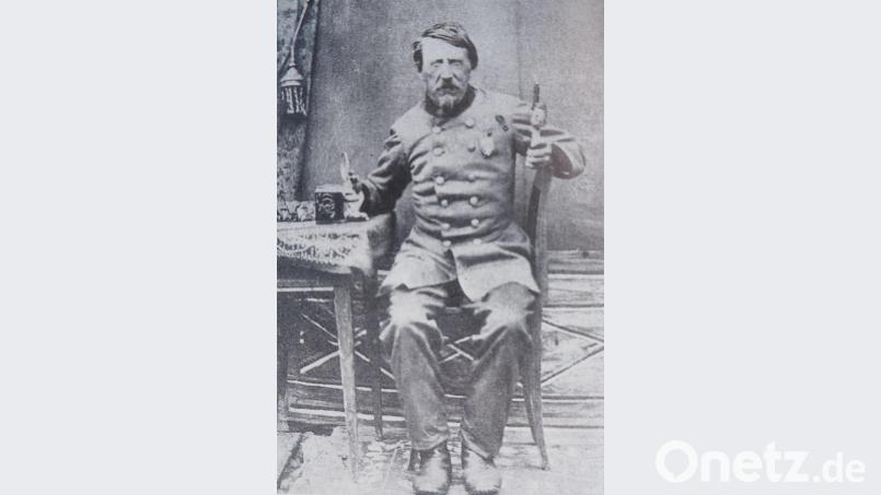 Der Eslarner Michael Hanauer war von 1853 bis 1878 Postbote . Bild: gz
