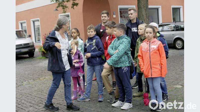 Kennst Du Weiden? Die Stadt-Rallye kommt bei den teilnehmenden Kindern gut an. Bild: phop