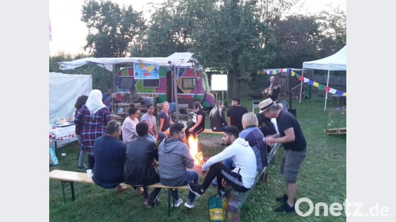 Der Interkulturelle Garten an der Vils hinter dem FC-Stadion ist im August der Treffpunkt für zahlreiche Aktivitäten. Bild: exb