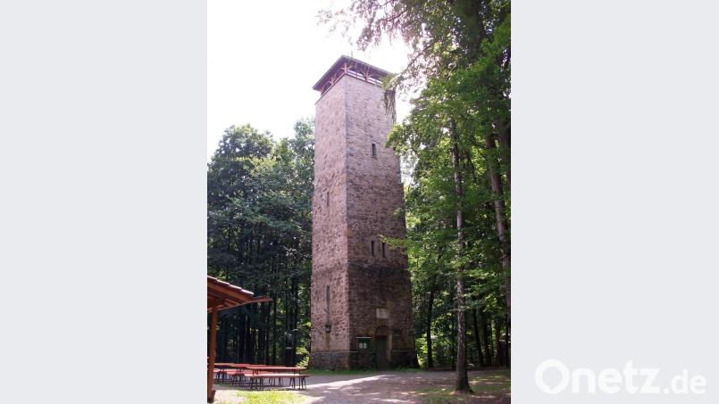 Der Vierlingsturm steht seit 95 Jahren auf dem Fischerberg. Bild: R. Kreuzer