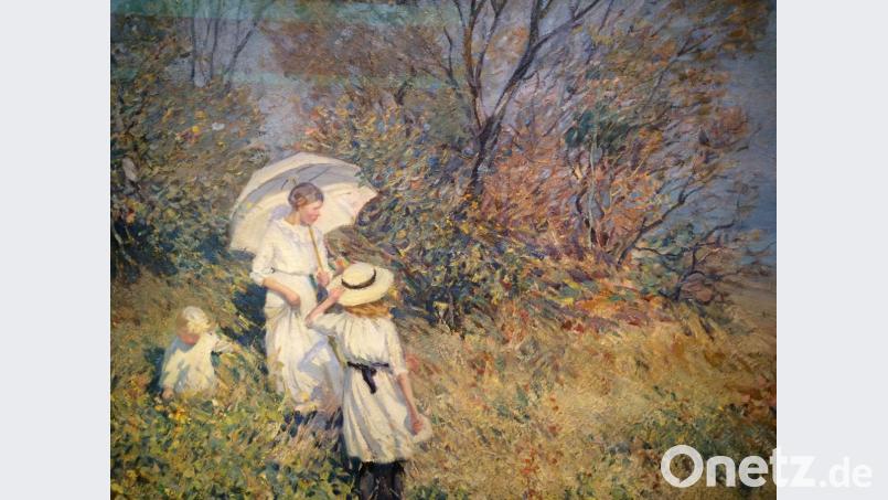 Der kanadische Impressionismus legte die Grundlage für die moderne kanadische Malerei, hier Helen McNicolls „Sonniger September“ (Öl auf Leinwand, 1913). Bild:  © Sammlung Pierre Lassonde/Foto: MNBAQ, Idra Labrie