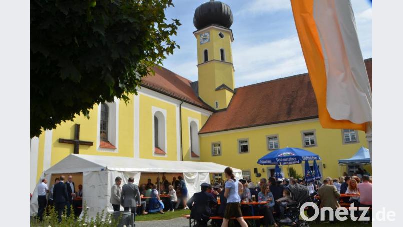 Idylle pur zum Patroziniumstag und Pfarrfest in Böhmischbruck. Bild: dob