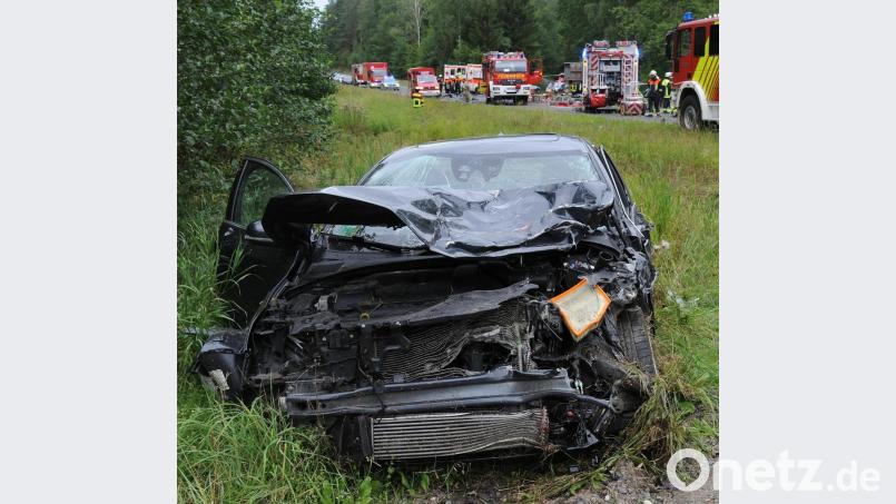 Unfall bei Freihung Bild: gf