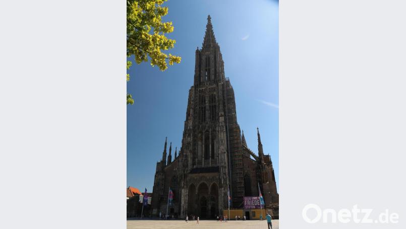 Das Ulmer Münster hat den höchsten Kirchturm der Welt. Bild: rpp