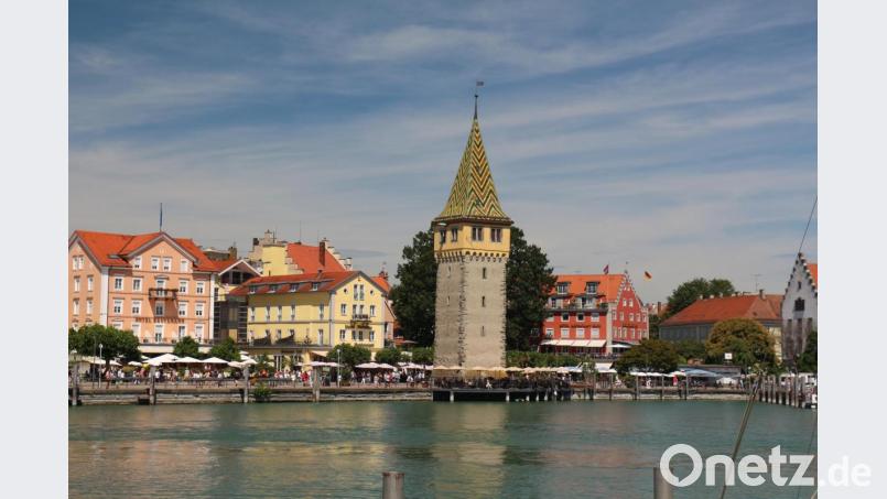 Lindau mit seinem Hafen an einem Sommertag zu erleben war ein besonderer Genuss. Bild: rpp