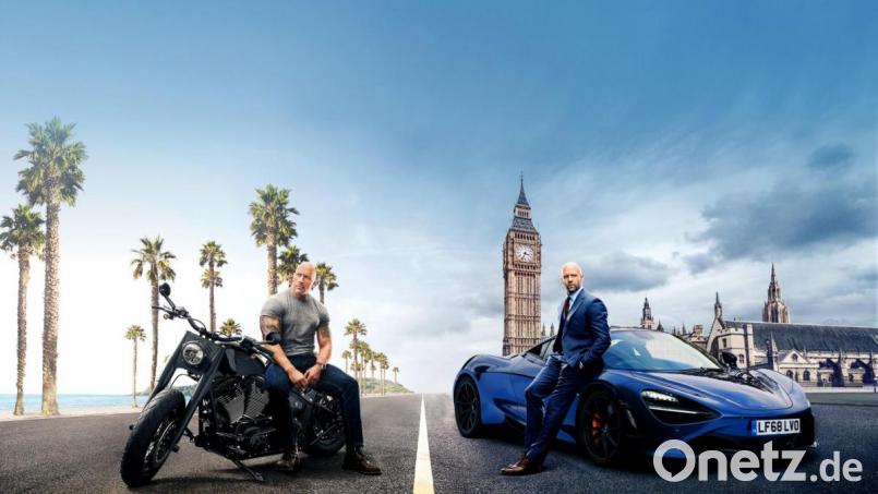 Dwayne &quot;The Rock&quot; Johnson und Jason Statham sind &quot;Hobbs &amp; Shaw&quot;. Bild: IMDb/Universal Studios