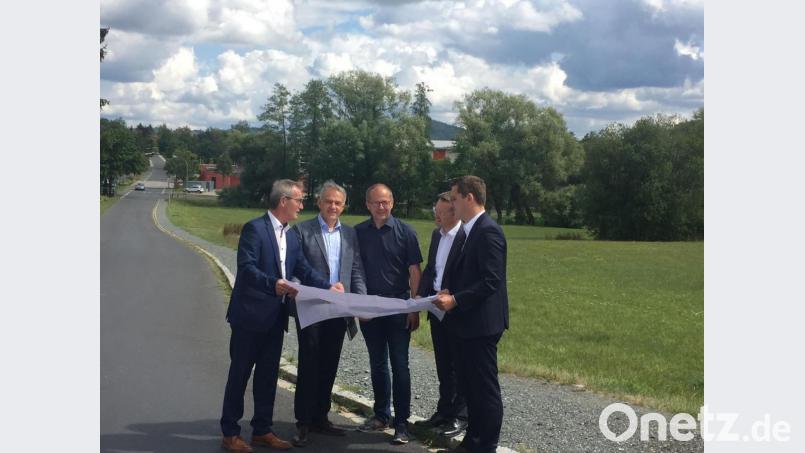 Werner Nickl (von links), Roland Grillmeier, Roman Schäffler, Tobias Reiß und Christian Doleschal. Bild: tef