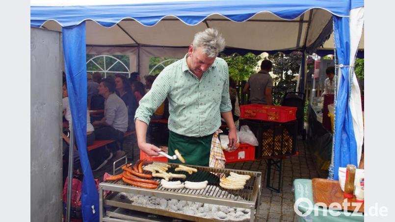 Zur Brotzeit ist angerichtet. Bild: mmj