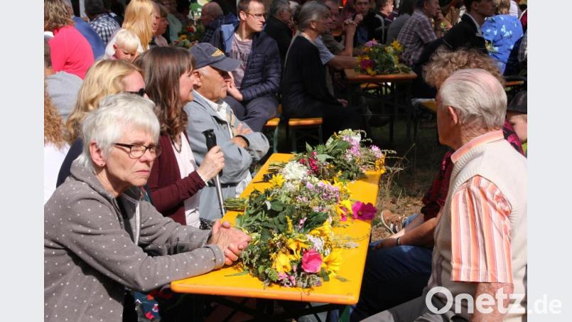 Einer der Höhepunkte war die Segnung der Kräuterbüschl. Bild: kro