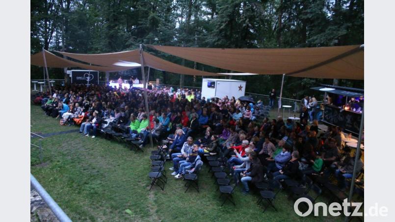 Das schlechte Wetter trübte das Kinovergnügen ein wenig. Dennoch machten sich knapp 400 Menschen auf, um den Eberhofer-Film zu verfolgen. Bild: sne