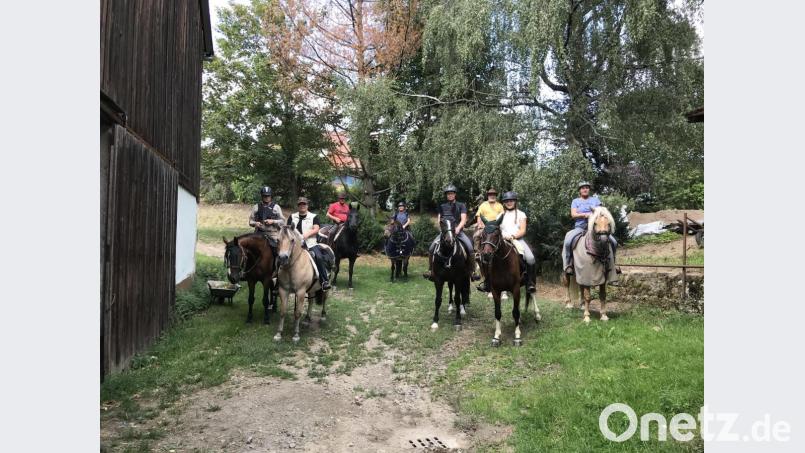 Bei einer dreitägigen Tour im Sattel lernen die Reiter sich und das Tier noch besser kennen. Mit lockeren Zügeln geht es in Waldau los. Drei Tage später kehren sie wieder an den Ausgangspunkt zurück und sind um etliche schöne Erfahrungen reicher. Bild: dob