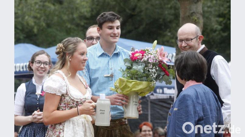 In Ettmannsdorf wurde auf der Naabinsel drei Tage lang Kirwa gefeiert. Bild: Hirsch