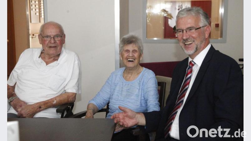 Anita Bergmann wurde 95. Jahre alt und feierte Geburtstag. Bild: Hirsch