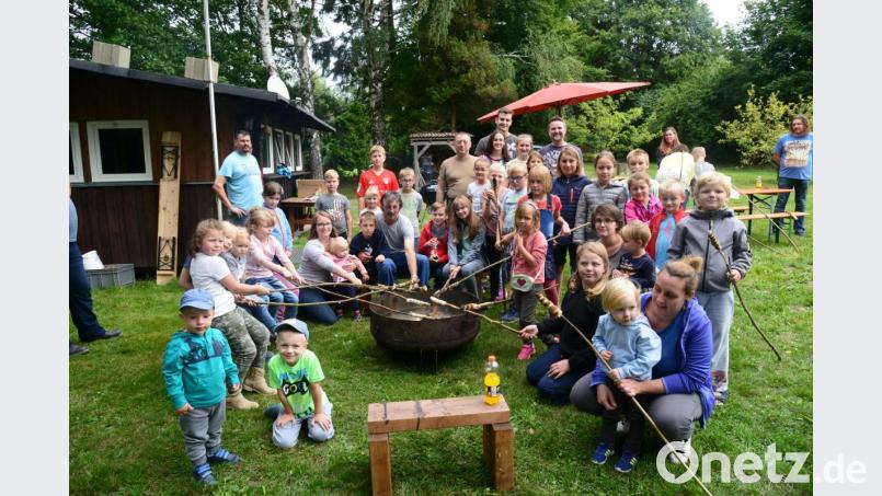 Den Kindern machte das Biwak wieder viel Spaß. Bild: bey