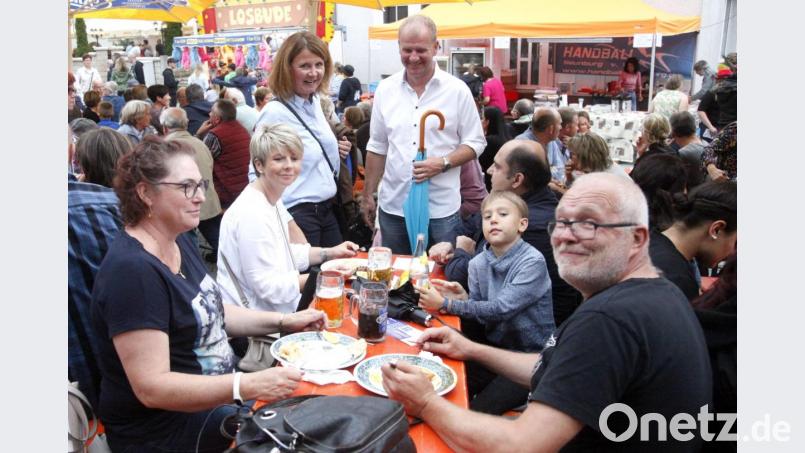 Die Neunburger ließen es sich zwei Tage lang gut gehen. Bild: Hirsch