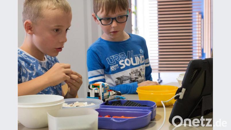 Die digitale Aktion machte den Kindern viel Spaß. Bild: exb