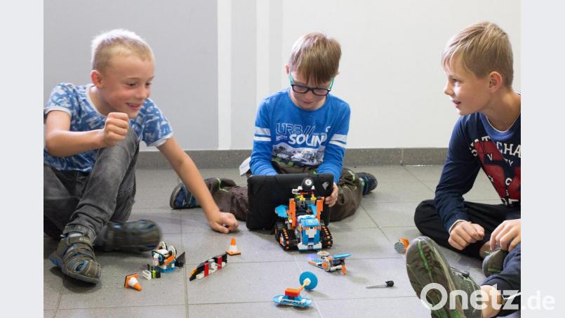 Die digitale Aktion machte den Kindern viel Spaß. Bild: exb