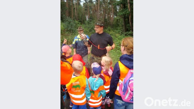 Mit dem Jäger auf der Pirsch Bild: exb