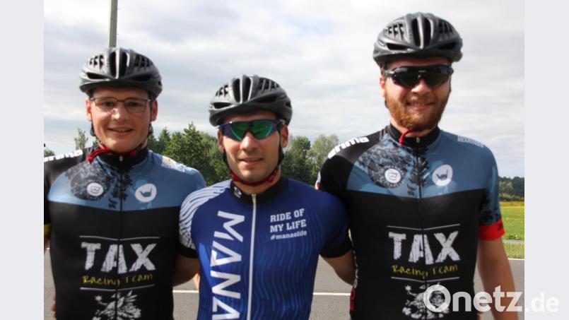 Die Schnellsten bei den Herren, von links Nils Fischer, Andreas Pätzold und der Tagesschnellste Tobias Hecht. Bild: kro