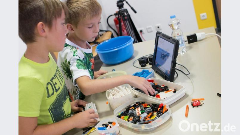 Die digitale Aktion machte den Kindern viel Spaß. Bild: exb