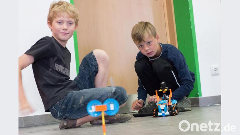 Die digitale Aktion machte den Kindern viel Spaß. Bild: exb