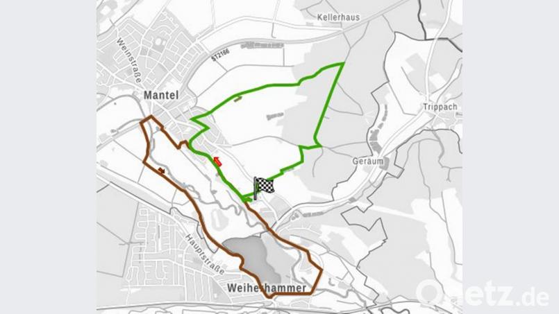 Der Verlauf der beiden Strecken. Bild: jma