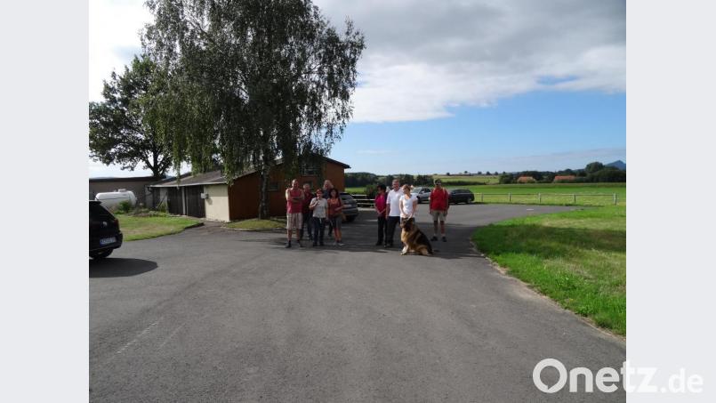 Wandertag des Schäferhundevereins. Bild: ak