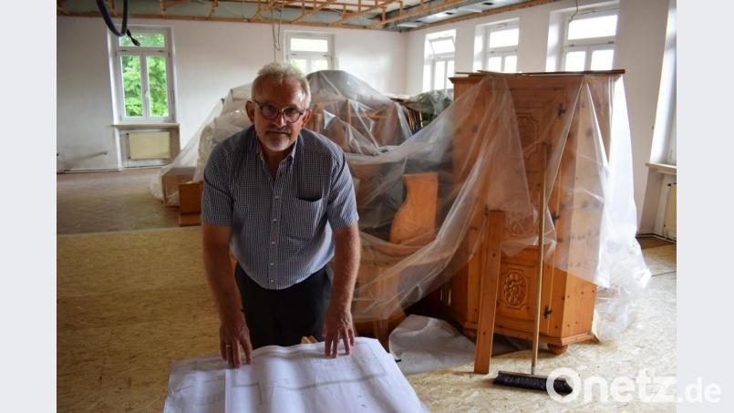 Gemeindehaussanierung in Wurz. Bild: szl