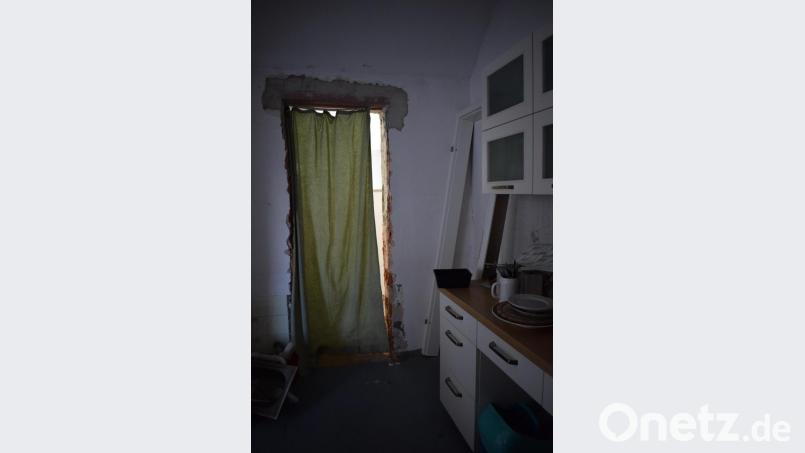 In der Küche entsteht ein neuer Not- und Lieferanteneingang. Bild: szl