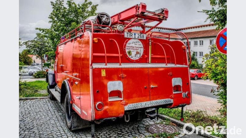 Als "Florian 21/1" wurde der alte Magirus für diesen Sommer wieder in Dienst gestellt. Bild: njn