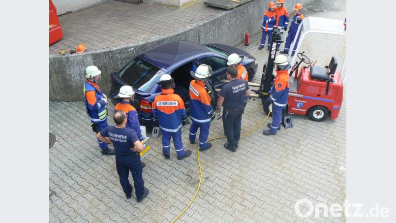 Bei der Vohenstraußer Stützpunktwehr wird die Ausbildung des Nachwuchses groß geschrieben. Bild: dob