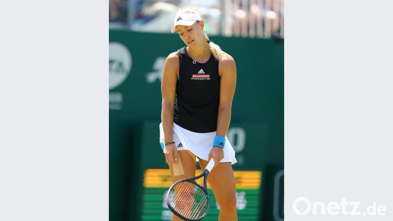 Angelique Kerber ist derzeit total frustriert. Bild: Gareth Fuller/dpa