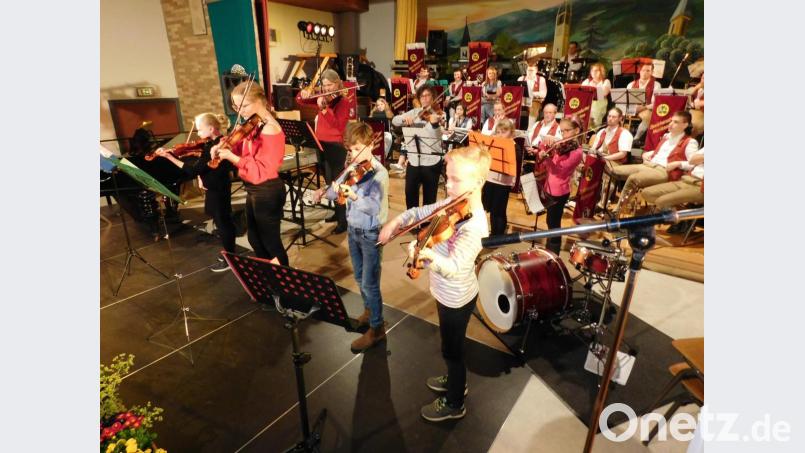 Ein ungeahnten Aufschwung in der FGV-Musikschule erlebt derzeit die Violinenabteilung. Bild: hai