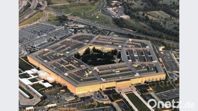 Das Pentagon, Hauptsitz des US-amerikanischen Verteidigungsministeriums in Washington. Auf seine Internetseite hat es jetzt ein Bericht der 4. Schwadron des 2. Stryker-Regiments über das Sulzbach-Rosenberger German-American Friendship Dinner geschafft. Bild: Liu Jie/Xinhua/dpa