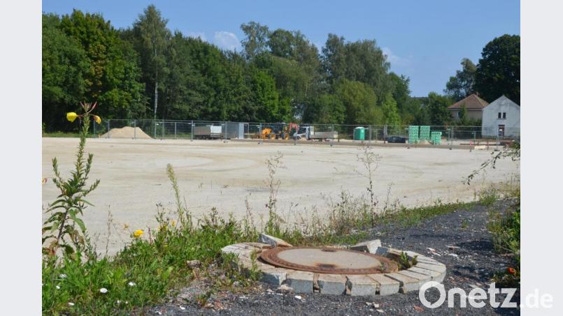 Was wird aus dem Grundstück der Kewog an der Falkenberger Straße? Hinter dem Neubau steht plötzlich wieder ein Fragezeichen. Bild: Benkhardt