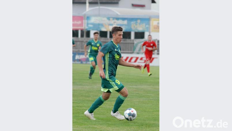 Kevin Grünauer vom SV Mitterteich. Bild: gb