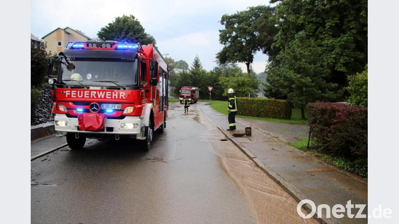 Die Feuerwehr ist schnell vor Ort. Bild: jma