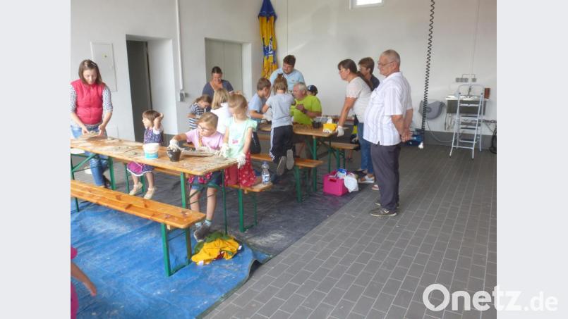 Die Kinder waren mit Begeisterung bei der Sache. Bild: mad