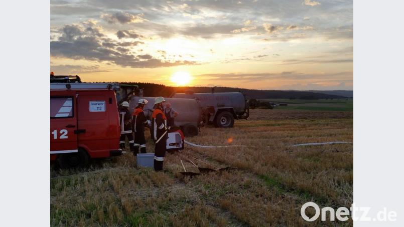 Flächenbrand - Übung Bild: dob