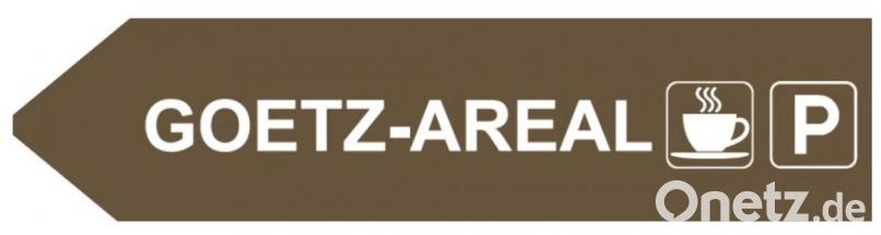 Ein neues Schild einige hundert Meter nach den Ortsschild von Brand sorgt dafür, dass Besucher die Einfahrt in die Rödelgasse nicht verpassen. Bild: ld