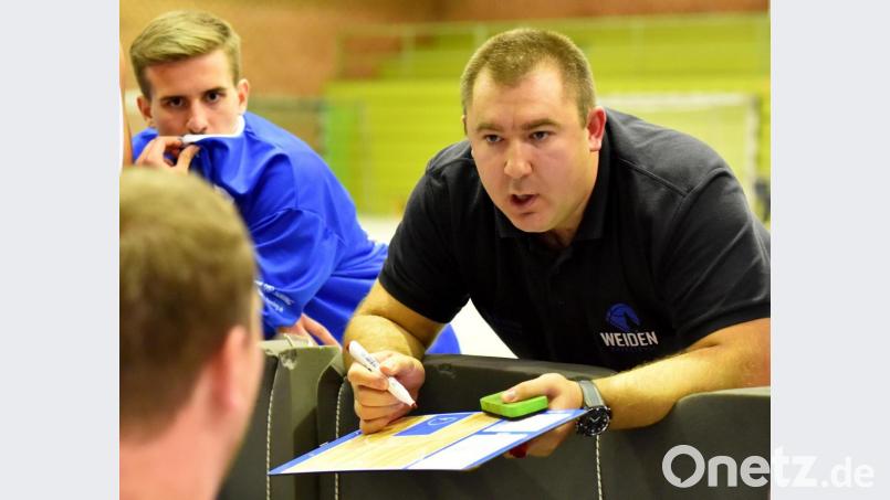 Roman Lang, Trainer der Hamm Baskets Weiden, tippt auf Serbien als neuen Basketball-Weltmeister. Bild: A. Schwarzmeier