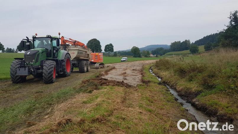 Der Renaturierung des Gruberbachs zwischen der Ortschaft Grub/Wieskirche und dem Bacheinlauf in die Pfreimd soll die historische Karte zugrunde gelegt werden. Bild: gi