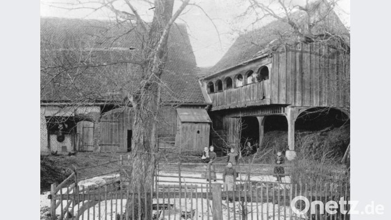 Ansichten des Rubenbauer Hofes um 1920. Bild: Repro/Archiv Josef Schmaußer